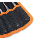 BETA - Busta portautensili avvolgibile in poliestere resistente, vuota 8 tasche tessuto.