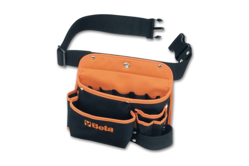 BETA - Porta attrezzi vuoto in Nylon con cintura singolo PA/S.