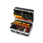 BETA - Valigie con assortimenti di utensili per elettronica ed elettrotecnica, valigie 46 ut isolati bg-mq.