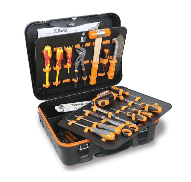 BETA - Trolley con assortimento di utensili per elettronica ed elettrotecnica 70UT ELETTROTEC. T ET/A.