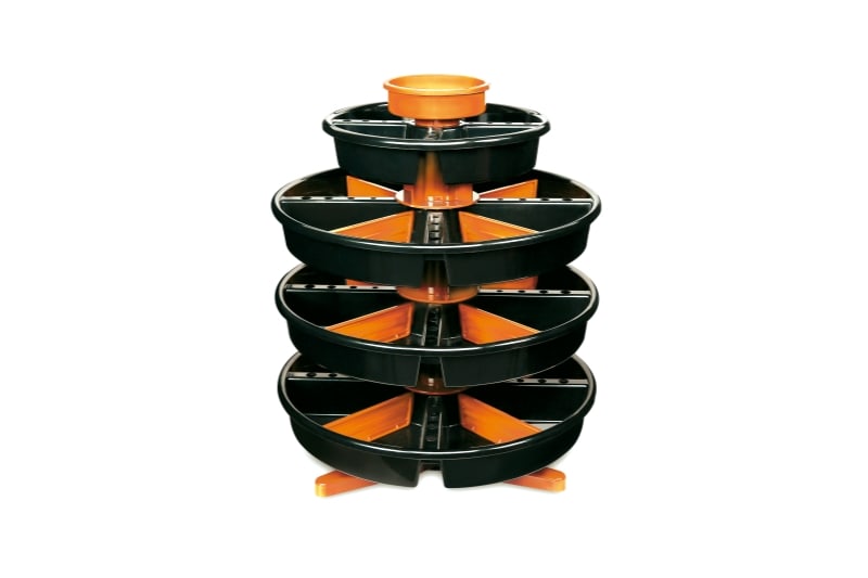 BETA - Portaminuteria in ABS con vassoi girevoli VG.