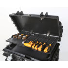 BETA - Trolley portautensili in polipropilene con 4 cassetti C14 + assortimento 109 utensili VU/M.