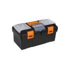 BETA - Cestello in materiale plastico con contenitore e vaschette portaminuterie asportabili, vuoto CP15.