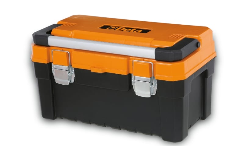 BETA - Cestello in materiale plastico con vano portaoggetti interno C16+5915VU/1 e assortimento 45UT.