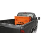 BETA - Baule portautensili da cantiere in lamiera, bauli v.ti cantiere orange l1220 c22 plo.