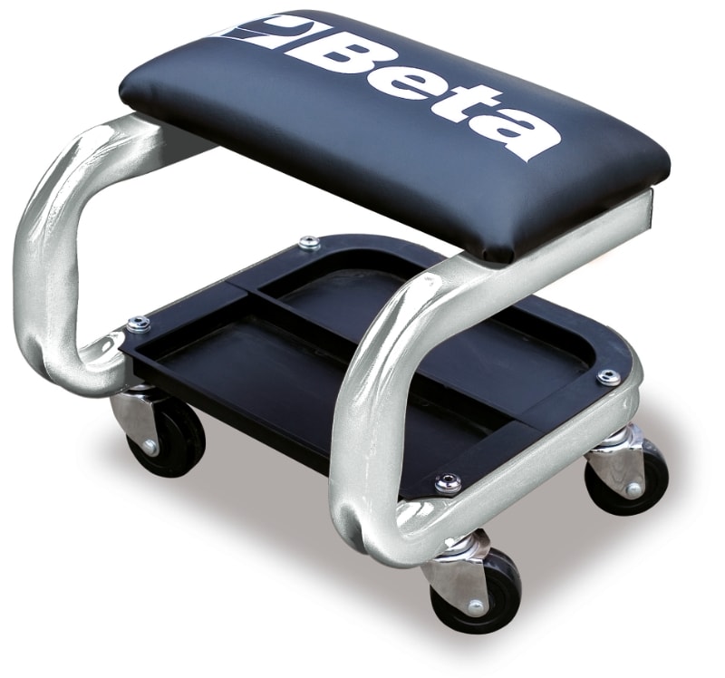 BETA - Seggiolino con rotelle, pratico e versatile, SEGGIOLINI BETA GREY G, comfort e sicurezza garantiti.