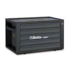 BETA - Cassettiera portautensili con 5 cassetti, cassettiere v.te mod.t black rsc23t-n, ideale per organizzare e conservare utensili in modo efficiente e ordinato.