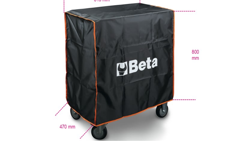 BETA - Protezione in nylon per cassettiera mobile RSC24/RSC24A - C39 copricassett. nylon-cover RSC24 - A - C39