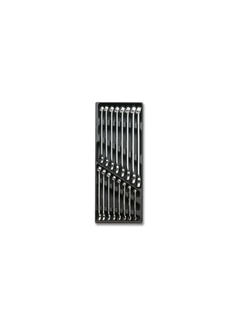 BETA - Termoformato rigido in ABS chiavi combinate assortiti 16 unità T05.