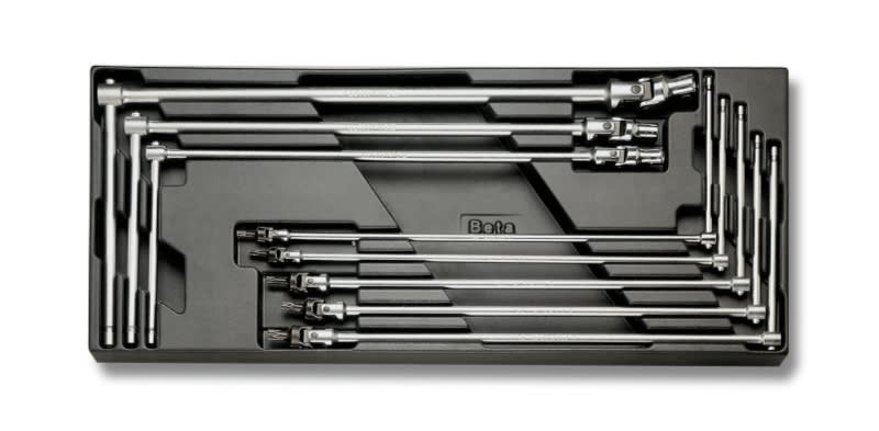 BETA - Termoformato rigido con assortimento di utensili, termoformati assort 8ut t64 per ogni esigenza.