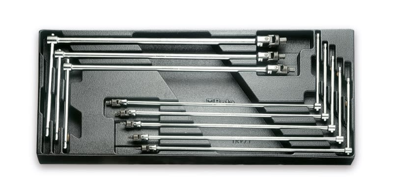 BETA - Termoformato rigido con assortimento di utensili, termoformati assort 8ut t65 per ogni esigenza.