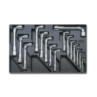 BETA - Termoformato rigido con assortimento di utensili 932-16UT T76. 024240076