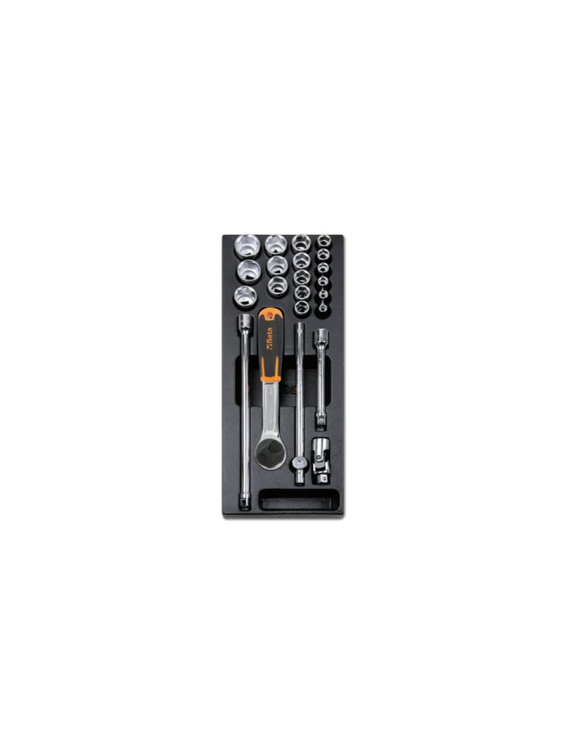 BETA - Termoformato rigido con assortimento di utensili 22UT T92 assort.