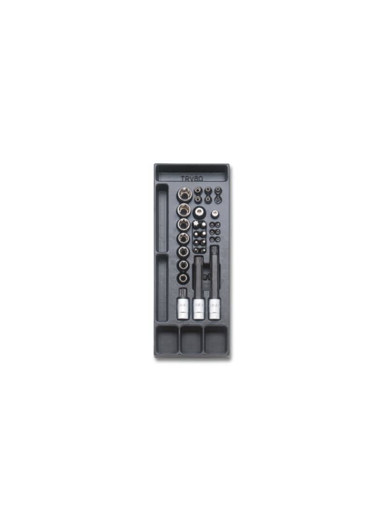 BETA - Termoformato rigido con assortimento di utensili 32UT T112 assort.