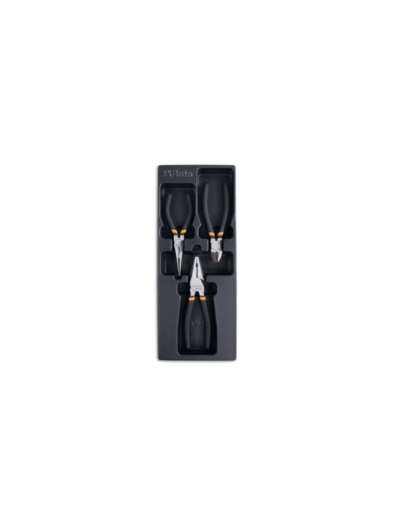BETA - Termoformato rigido in ABS pinze e tronchese con finitura industriale termoformati assort 3ut t123.