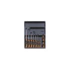 BETA - Termoformato rigido in ABS giraviti Beta Grip per viti con impronta Phillips® assortiti 9UT T168.