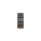 BETA - Termoformato rigido in ABS giraviti Beta Grip per viti lama piatta e Pozidriv®-Supadriv® ASSORT 7UT T198.