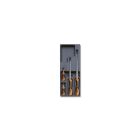 BETA - Termoformato rigido in ABS giraviti Beta Grip per viti con impronta Phillips assortimento 4 utensili T204.