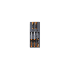 BETA - Termoformato rigido in ABS giraviti Beta Grip per viti con impronta Torx® assortiti 5UT T206.