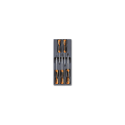 BETA - Termoformato rigido in ABS giraviti Beta Grip per viti con impronta Torx® assortiti 5UT T206.