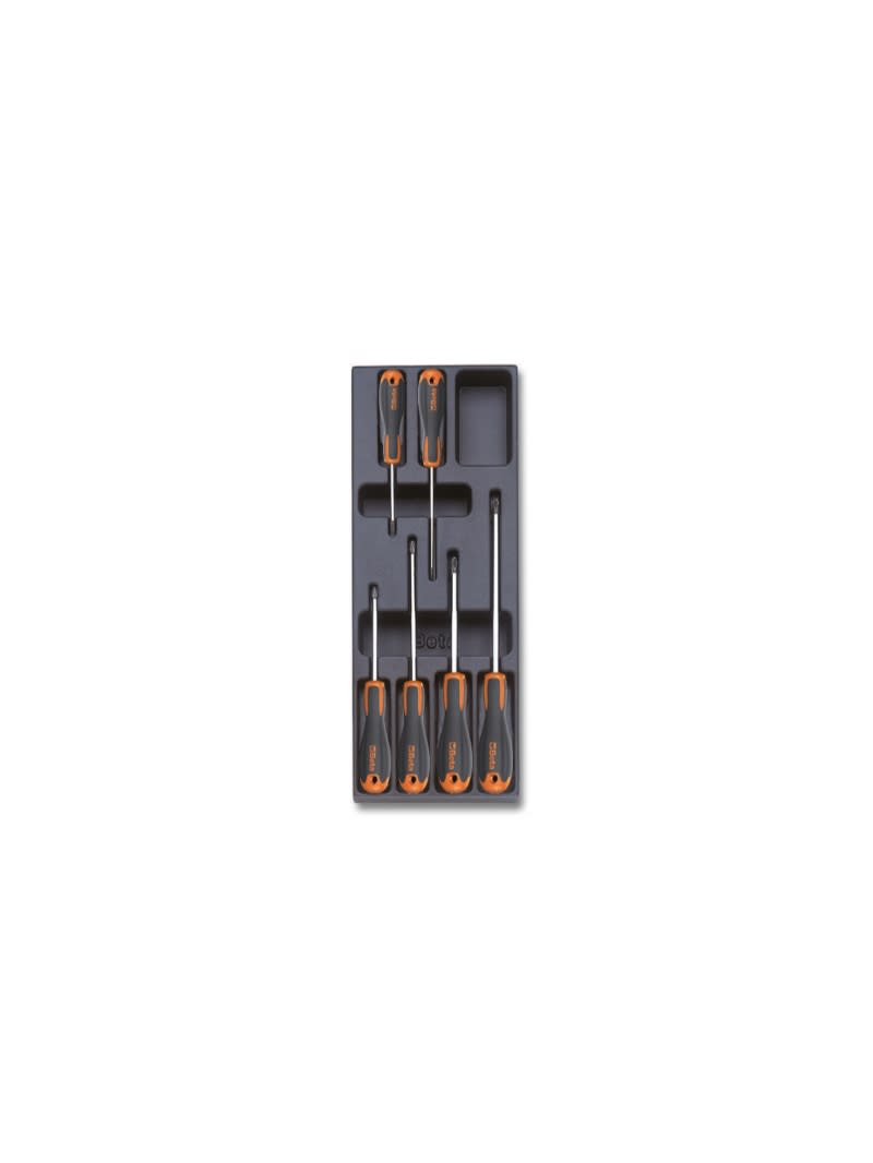 BETA - Termoformato rigido in ABS giravite Beta Evox per viti con impronta Phillips® assortiti 6UT T213.