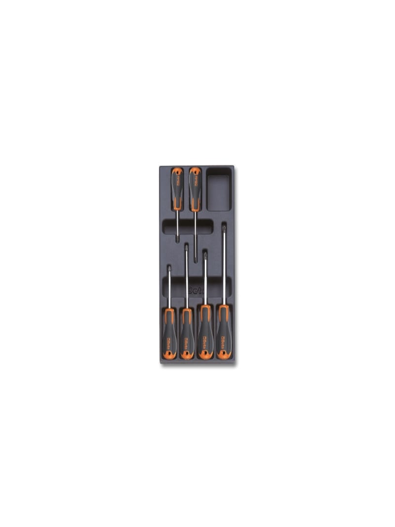 BETA - Termoformato rigido in ABS giravite Beta Evox per viti con impronta Phillips® assortiti 6UT T213.