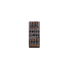 BETA - Termoformato rigido in ABS giravite Beta Easy per viti lama piatta e Phillips® assortiti 7UT T221.