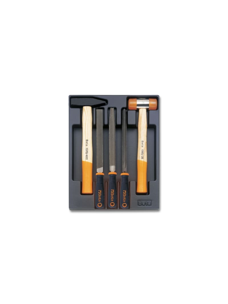 BETA - Termoformato rigido con assortimento di utensili, termoformati assort 5ut t231, ideale per organizzare e proteggere i tuoi strumenti.