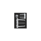 BETA - Termoformato rigido con assortimento di utensili e 3 estrattori T241 assortiti.
