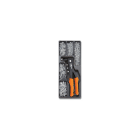 BETA - Termoformato rigido in ABS con rivettatrice e 400 rivetti ASS 1 RIVETT. + RIVETTI T281.
