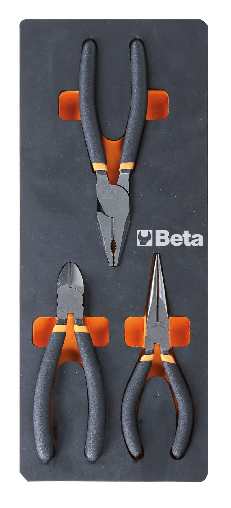 BETA - Vassoio morbido in EVA pinze e tronchese MODULI SOFT ASSORT 3UT M133.