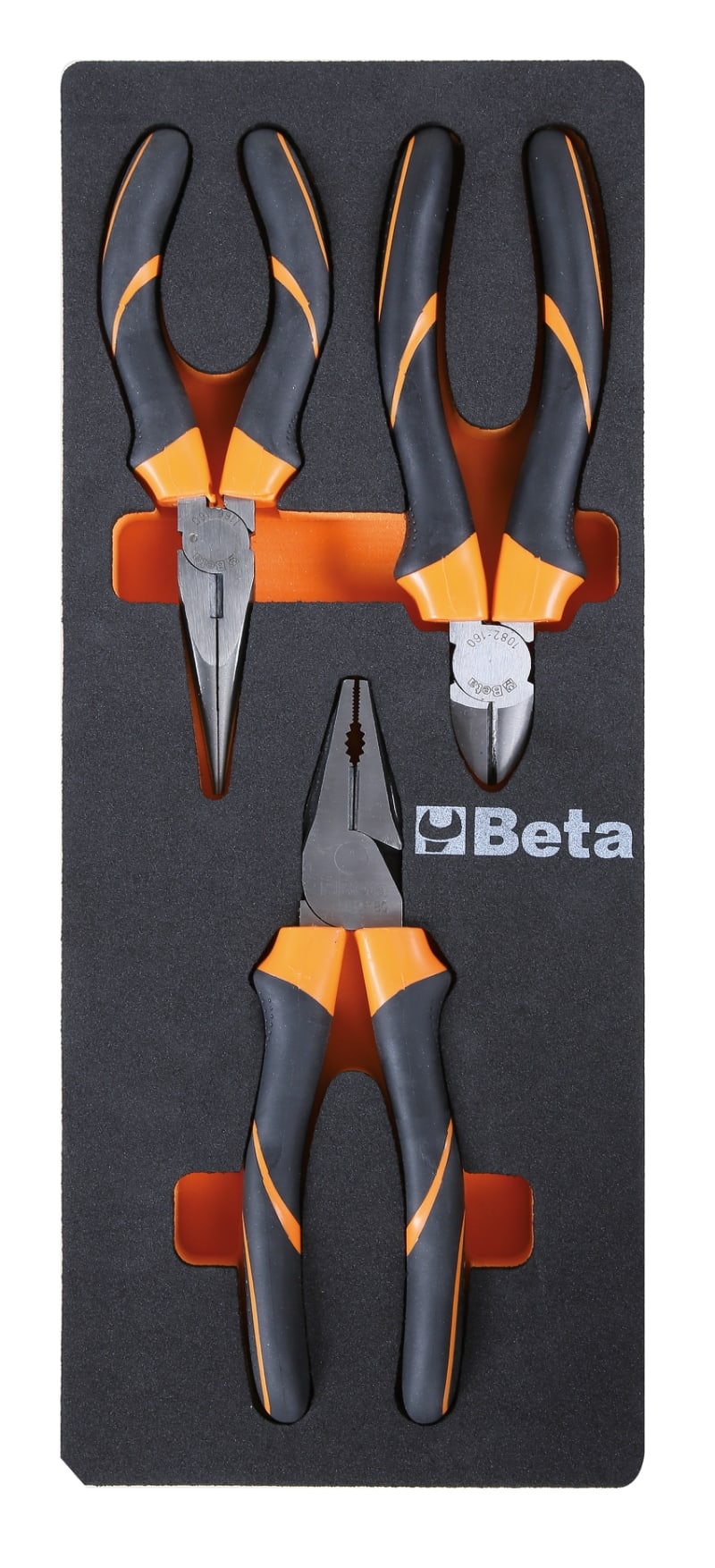 BETA - Vassoio morbido in EVA pinze e tronchese MODULI SOFT ASSORT 3UT M134.