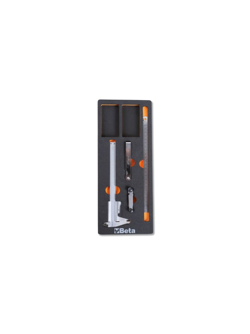 BETA - Vassoio morbido in EVA con utensili per misurare MODULI SOFT ASSORT 4UT M295.