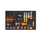 BETA - Vassoio morbido in eva utensili per riparazione biciclette moduli soft assort 29ut m400