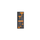 BETA - Ternoformato morbido M52 vuoto, moduli soft vuoti 1/4 MV52, ideali per organizzare e proteggere strumenti.