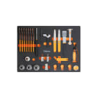 BETA - Vassoio morbido in EVA utensili per riparazione biciclette MODULI SOFT ASSORT 29UT C38-C45PRO MM400.