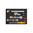 BETA - Vassoio morbido in EVA utensili per riparazione biciclette moduli soft assort 7ut c38-c45pro mm401.