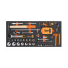 BETA - Vassoio morbido in EVA bussole da 1/4" e da 1/2" MODULI SOFT ASSORT 74UT MC20.