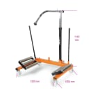 BETA - Sollevatore e posizionatore ruote trattori ed escavatori, sollevatori idraulici ruote 1/2 agricoli.