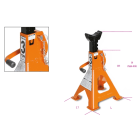 BETA - Coppia cavalletti robusti e affidabili, cavalletti coppie 10ton /t10 per supporto sicuro e stabile.