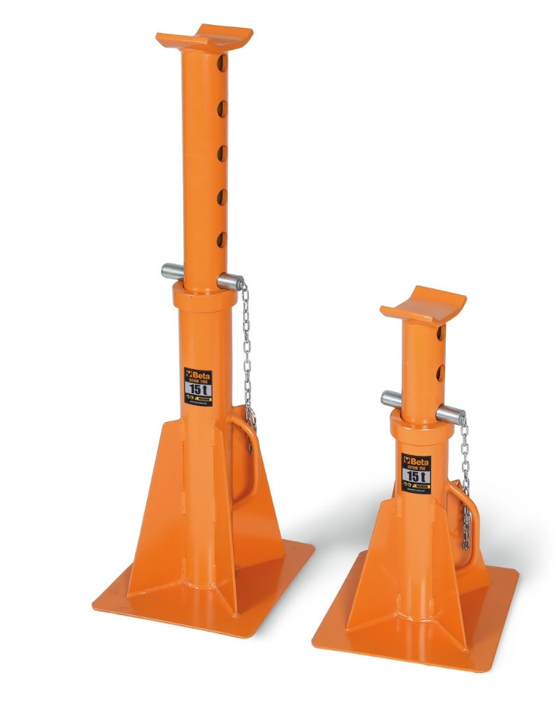 BETA - Cavalletti serie pesante, cavalletti 15 ton altezza 645-1077 h, ideali per carichi elevati.