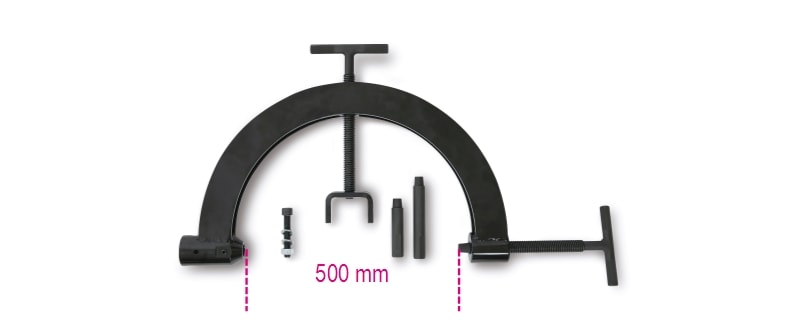 BETA - Staffa per il fissaggio della trasmissione sul cavalletto 3014 SAR, staffe di fissaggio trasmissione /2.
