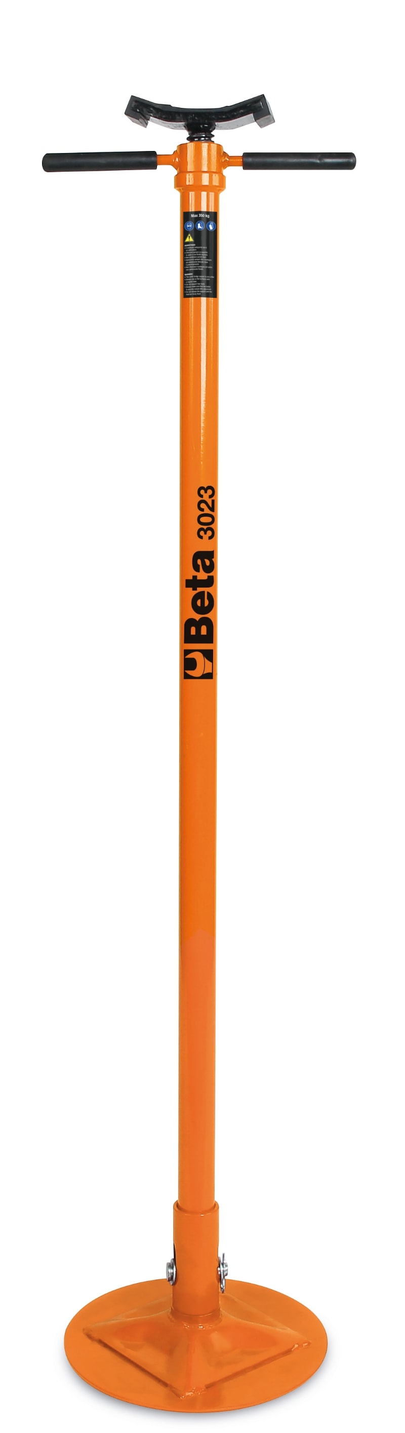 BETA - Sostegno da fossa e sottoponte con regolazione a vite, aste sostegno motore sottoponte e fossa.