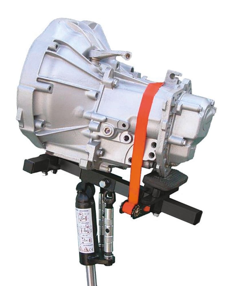 BETA - Supporto universale per trasmissioni, supporti sollevatori fossa con perni e supporto per trasmissioni.