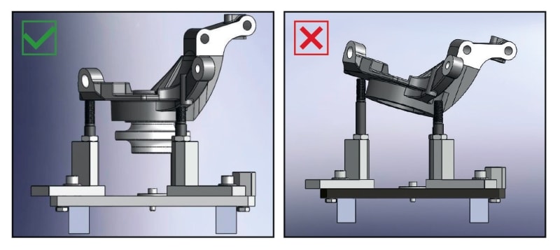 BETA - Supporto pressa per estrazione/introduzione mozzi, cuscinetti e silent block PIASTRE UNIVERSALI REGOLABILI PER 3027.