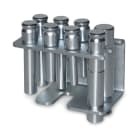 BETA - Kit cacciaspine e piastra per presse 3028, ideale per lavori di precisione. Kit cacciaspine presse 3028, perfetto per operazioni meccaniche accurate.