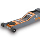 BETA - Sollevatore idraulico lungo con 4 ruote, capacità di sollevamento fino a 2 tonnellate, ideale per lavori pesanti.