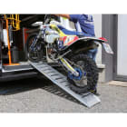 BETA - Rampa in alluminio per carico/scarico moto movimentazione furgone.