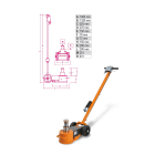 BETA - Sollevatore oleopneumatico 40-20 t, sollevatori oleopneumatici 40-20t, ideali per sollevamenti pesanti.