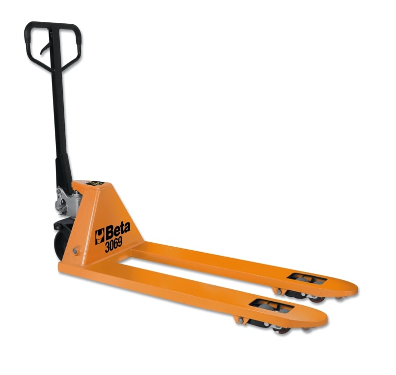 BETA - Transpallet manuale lunghezza forche 1150mm.